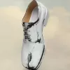 Zapatos brogue Tabi Bianchetto
